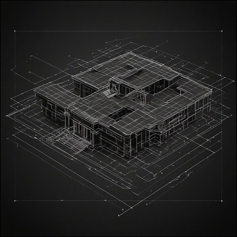 Spatial modeling wireframe